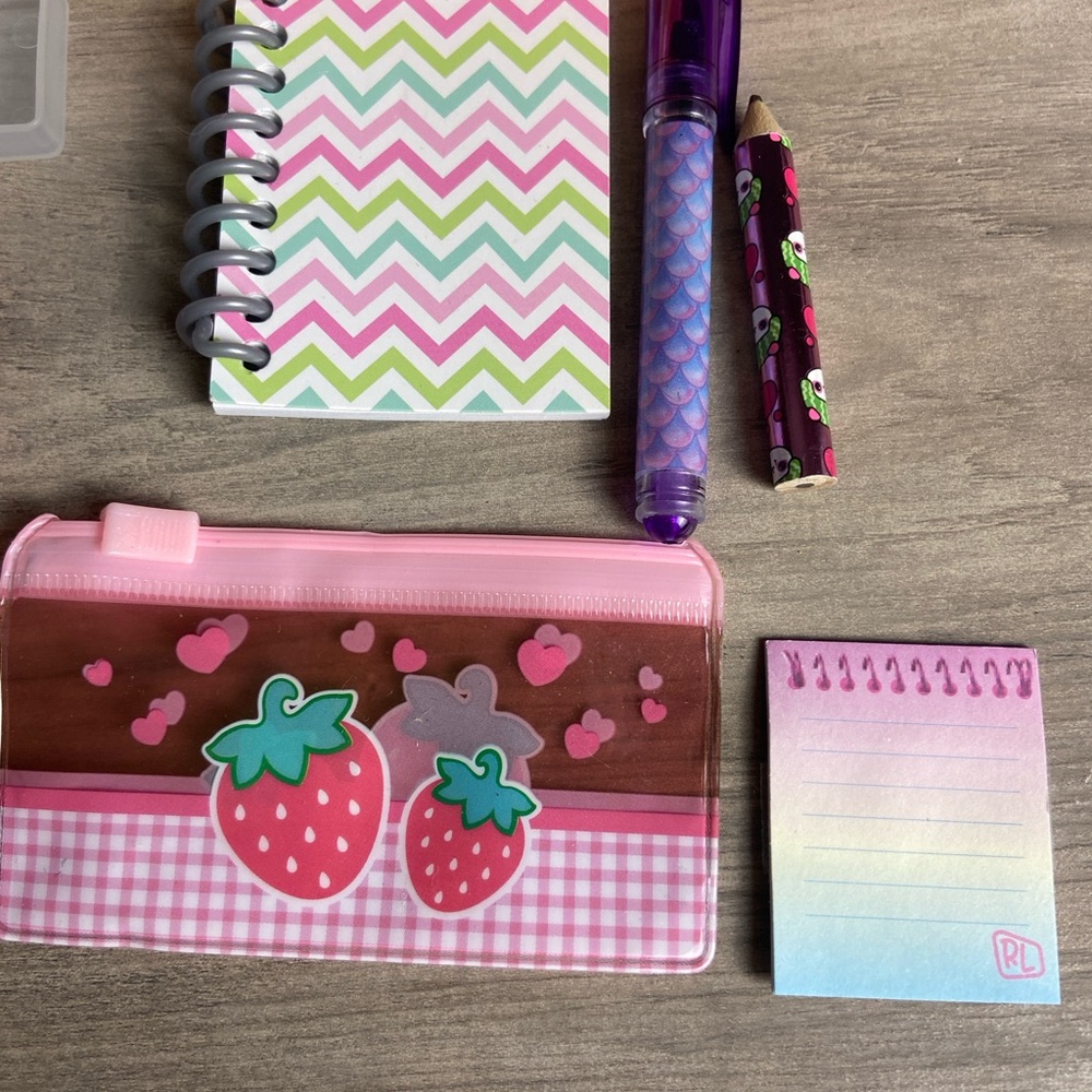 Set of Doll School Supplies,‎ Popsicle Backpack for 18” Doll. - Picture 3 of 5